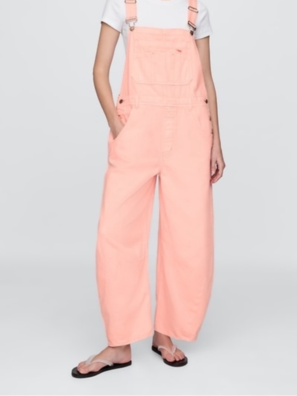 GAP Horseshoe Overalls in Bright Pink, SML
